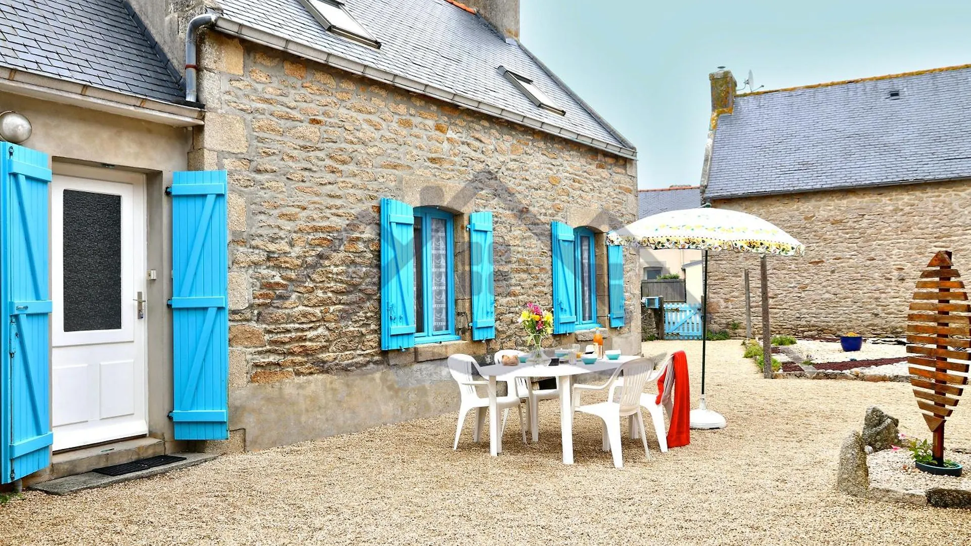 Localise - M2B - Maison De Vacances A La Pointe De Lechiagat - Wifi Inclus - Draps Inclus - Terrain Entierement Clos - Maison De Plain Pied Tréffiagat