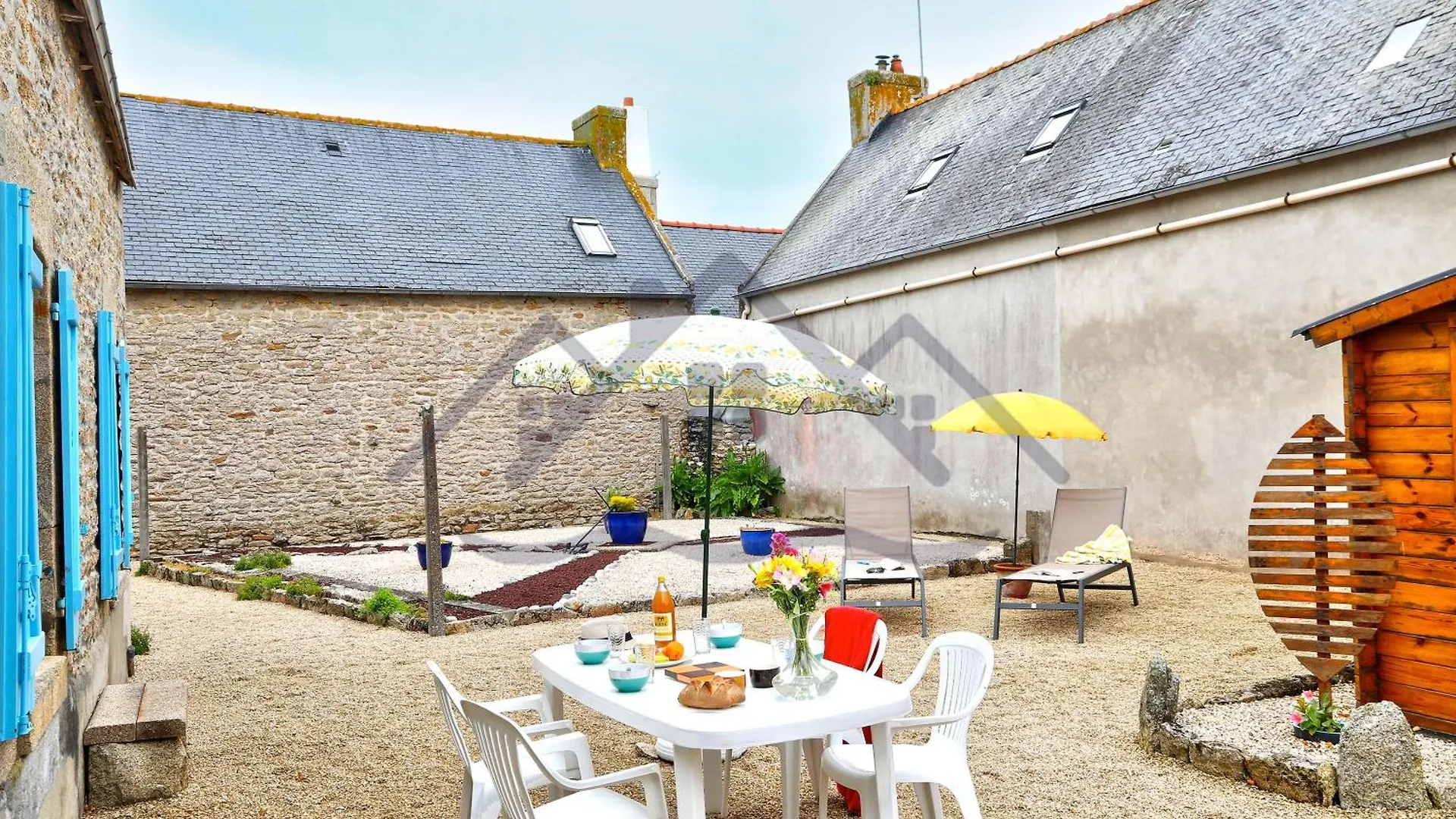 Localise - M2B - Maison De Vacances A La Pointe De Lechiagat - Wifi Inclus - Draps Inclus - Terrain Entierement Clos - Maison De Plain Pied Tréffiagat 0*,  法国